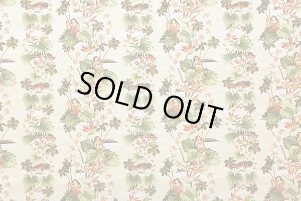 画像4: コットン100%（モンステラ・フラガール・レイ/クリーム・ベージュ） (4)