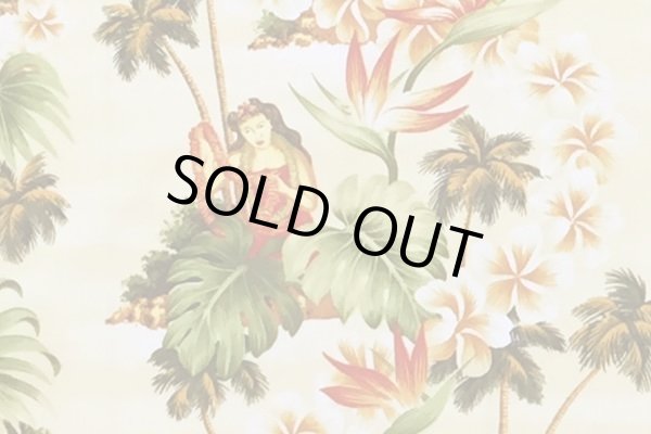 画像2: コットン100%（モンステラ・フラガール・レイ/クリーム・ベージュ） (2)