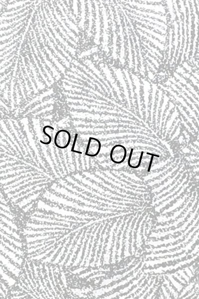 画像3: ポリコットン総柄（リーフ柄／ブラック・ホワイト） (3)